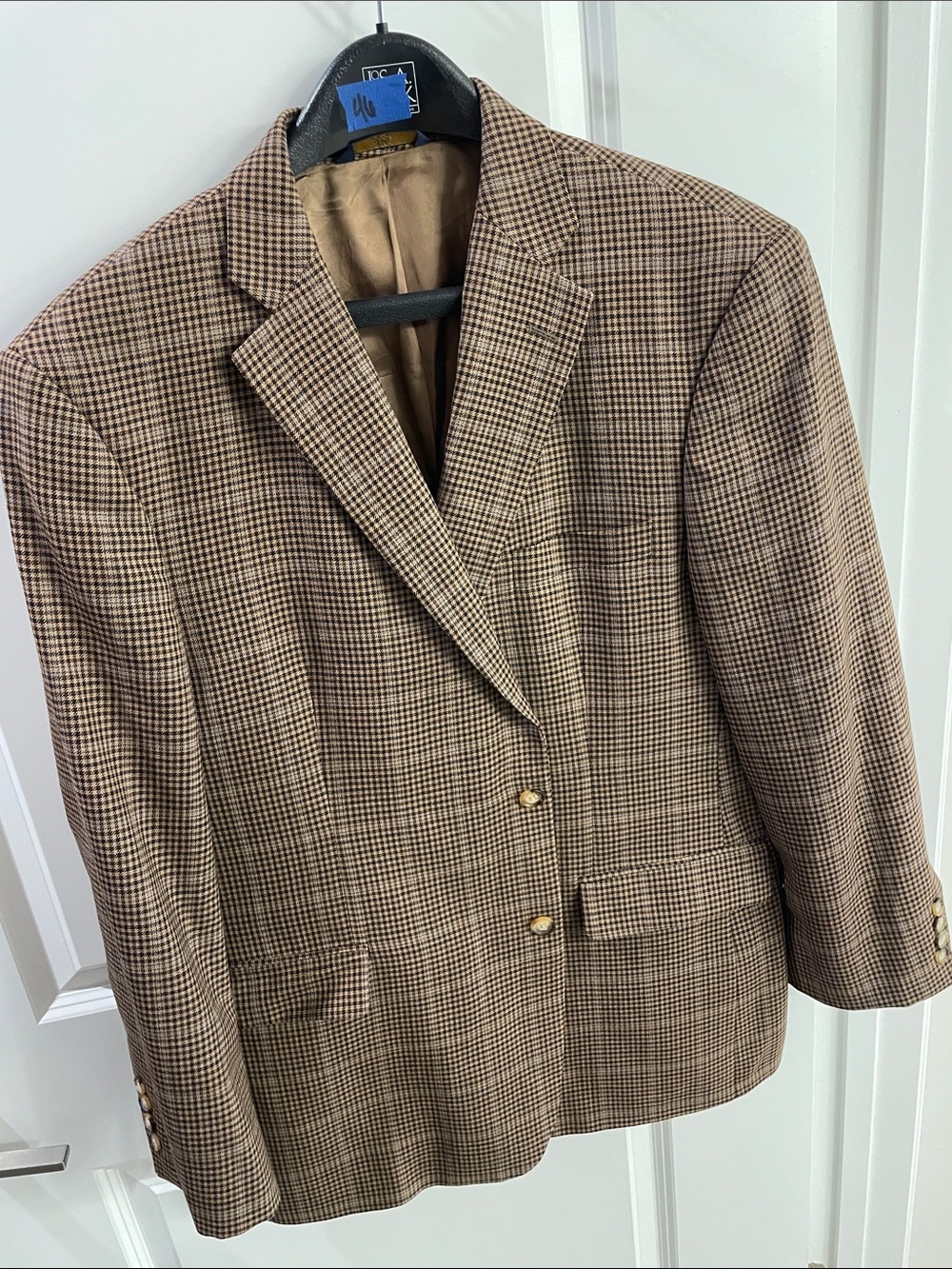 Brooks Brothers Brown Glen Plaid Sport Coat